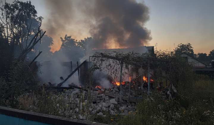 Russian night strikes on Kharkiv and Sumy regions