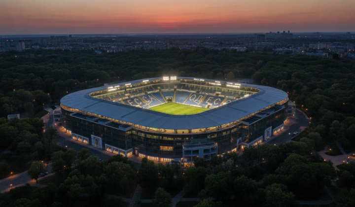 Attack on Odesa, stadium damaged