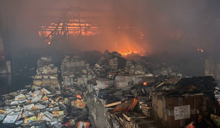 Russian attacks destroyed school textbooks