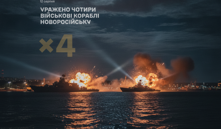 The General Staff revealed the details of the strike on Novorossiysk: four Russian ships hit