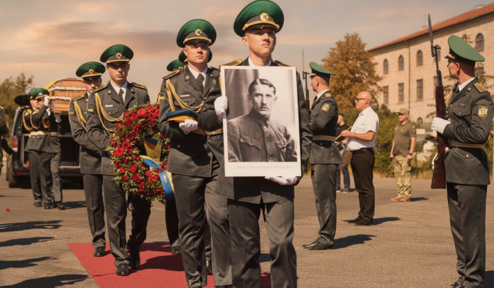 Почесні останки Коновальця повернули в Україну