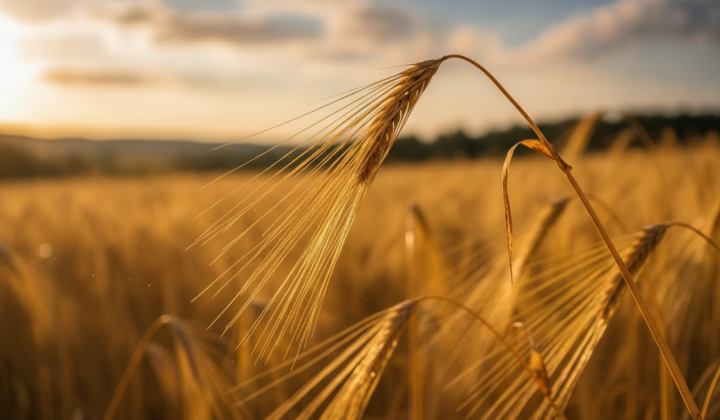 Occupiers harvested grain on captured lands