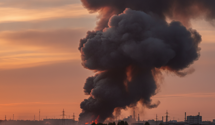Attack on oil refinery and airfield