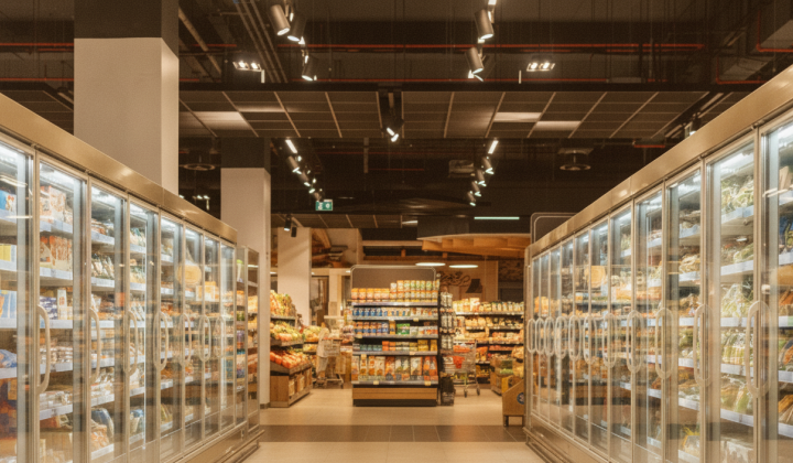 Склады с продуктами под защитой