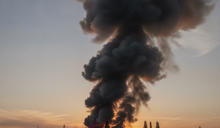 Explosion at police department in Rivne