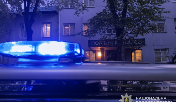Вибух у дворі поліції в Рівному