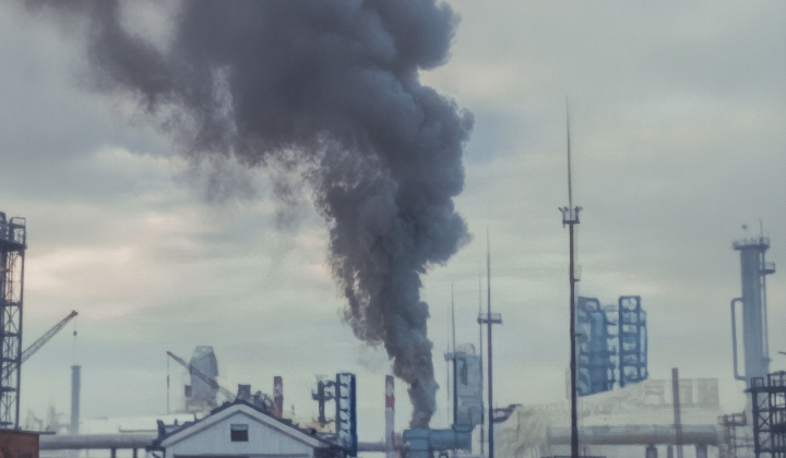 Large Fire Follows Ukrainian HUR Strike on Novatek-Ust-Luga