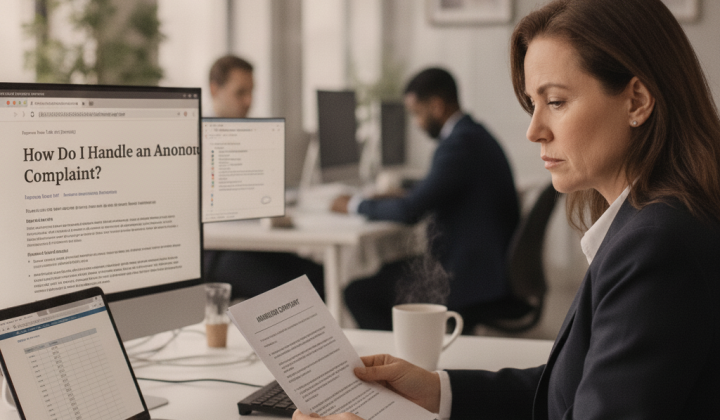 HR director in a deadlock