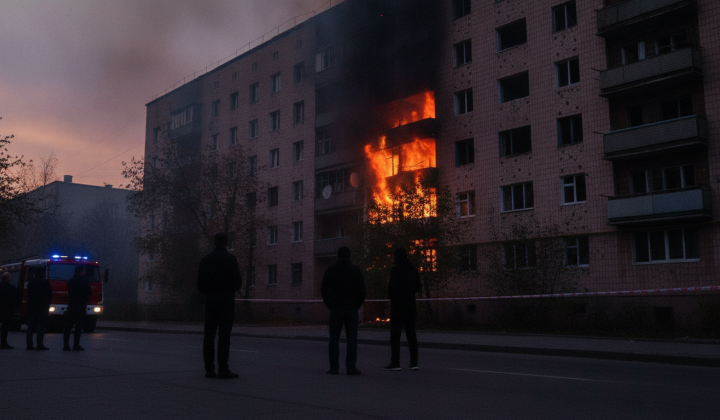 Airstrike on Kramatorsk: two dead, four injured