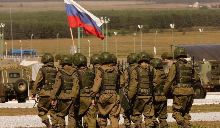 Ukrainian military forces liberating territories