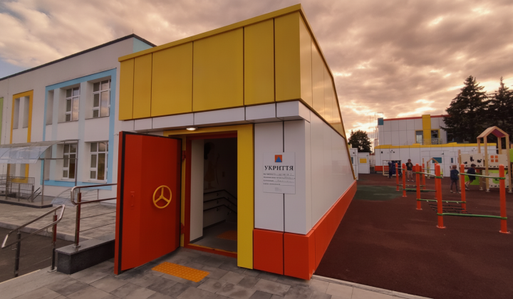 Underground daycare for 260 children