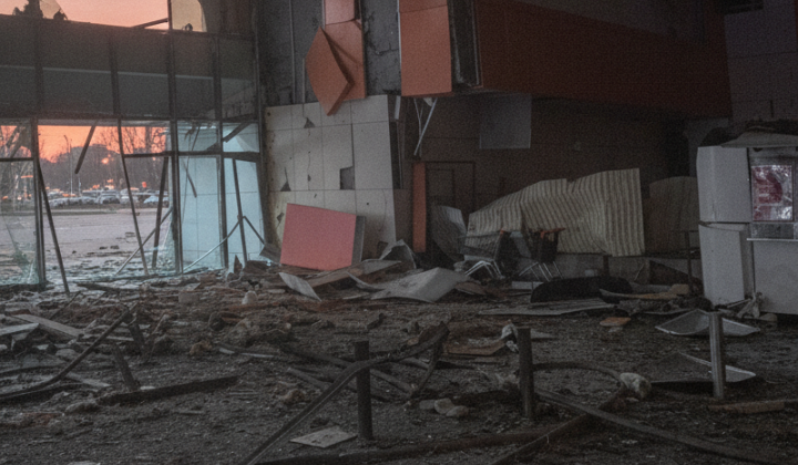 Attack on shopping mall in Sumy, 1 killed and 14 injured