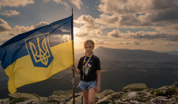 Євеліна Саркісян підкорила Українські Карпати