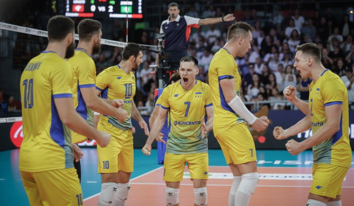 Ukraine's national team wins European Volleyball Championship