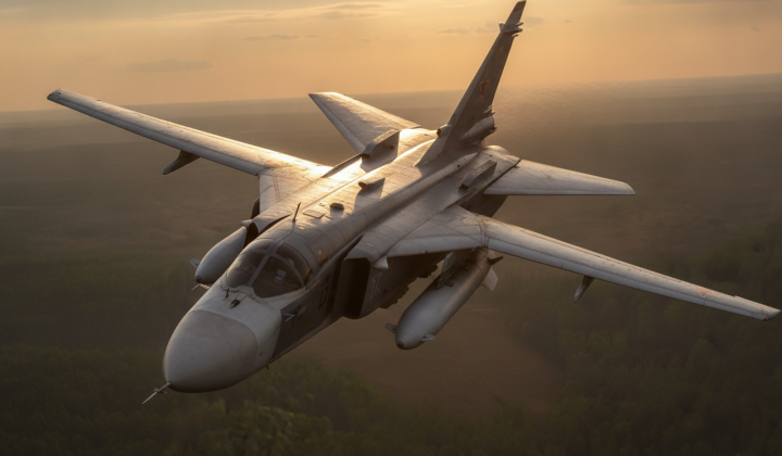 Ukrainian military shot down Russian Su-24 plane