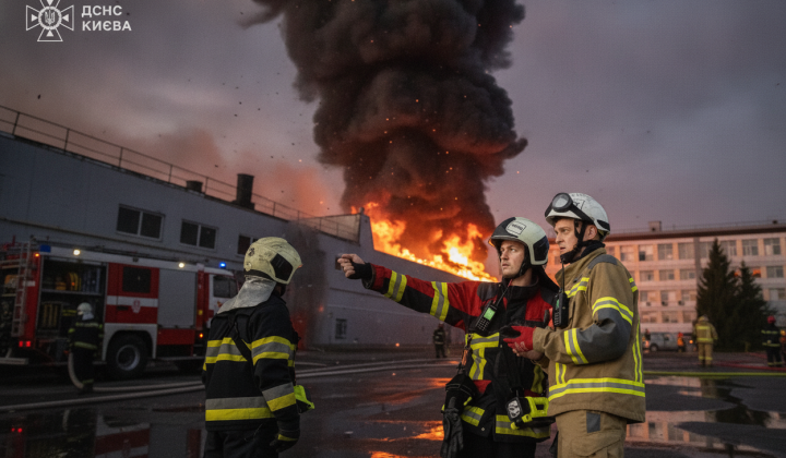 Російські безпілотники атакують склад