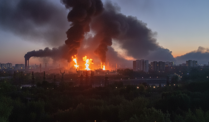 Масована атака безпілотників на Москву