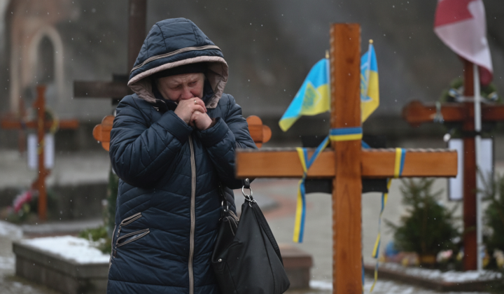 Жертвы атак российских дронов на Украине