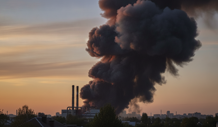 Drone attack on Kyiv