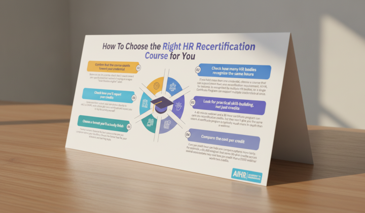 HR курси для перекваліфікації: отримання кредитів