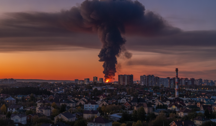 Drones attack Lukoil-Permnefteorgsintez refinery