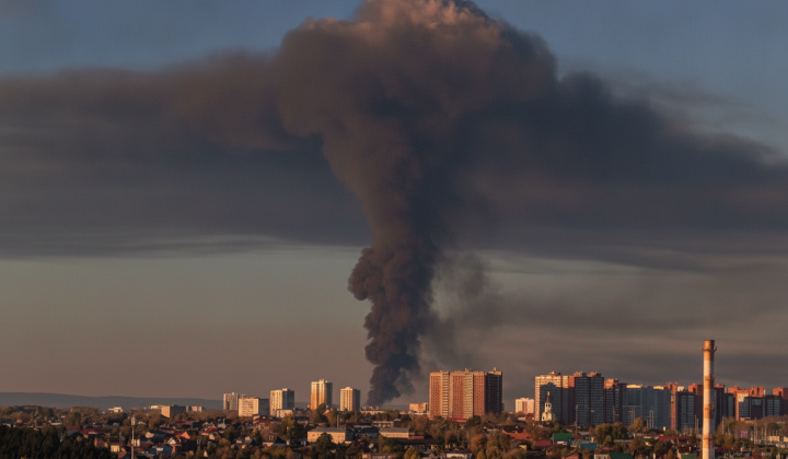 Russian defense facilities under attack