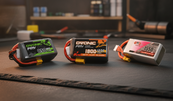 Choosing a battery for FPV quadcopter