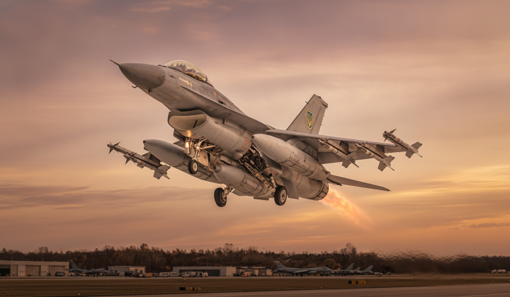 Военная техника F-16 для Украины