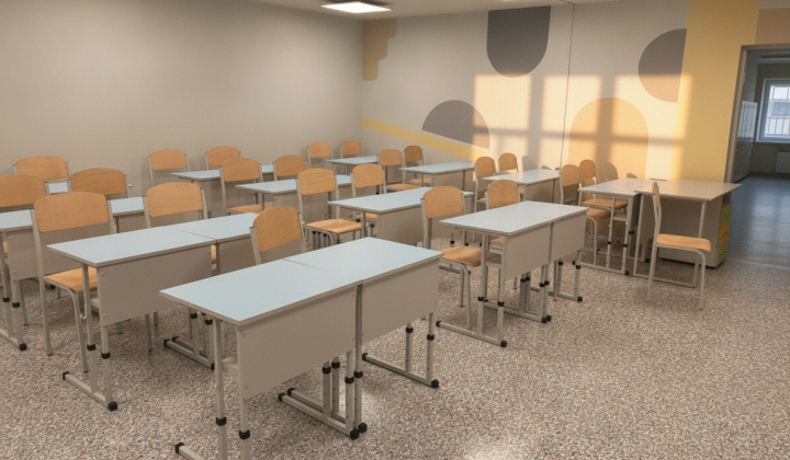 Underground schools for learning during alarms