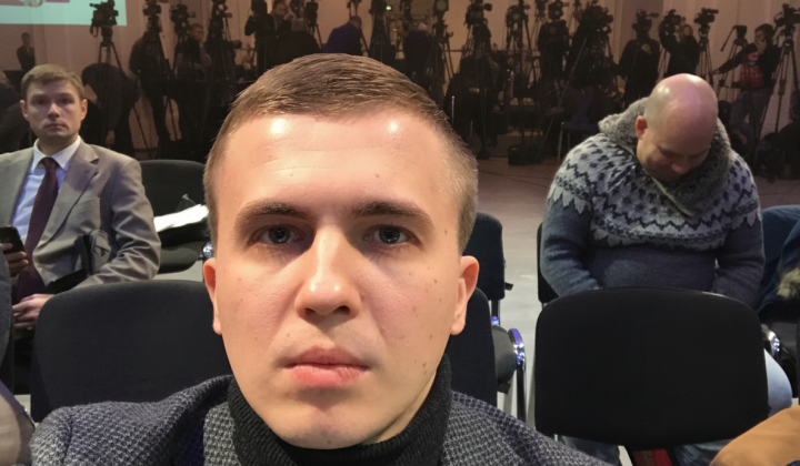 Затриманий журналіст Михайло Ткач у Відні