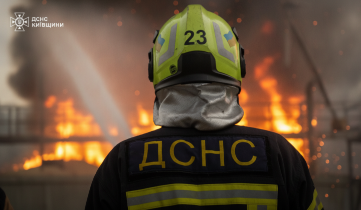 Drones attack Kharkiv, fire in Sloboda district