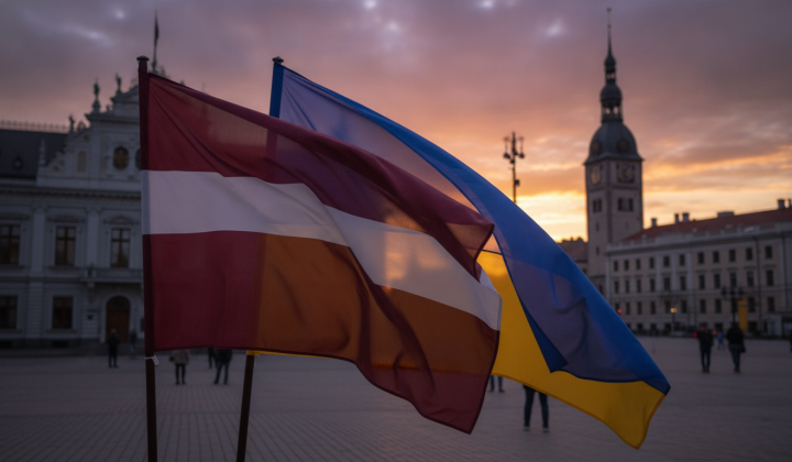 Изображение пятилетнего периода проживания в Латвии