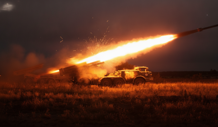 Ukrainian military attack objects with strike drones
