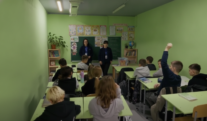 Ілюстрація до новини про відкриття підземної школи