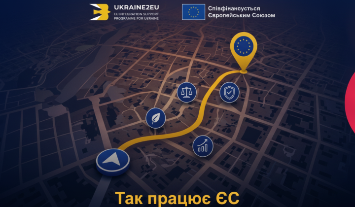 Logo of the project 'This is how the EU works'