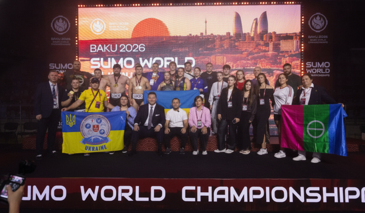Ukrainian national team wins Sumo World Championship