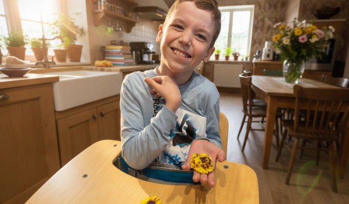 12-year-old boy from Poltava creates candles