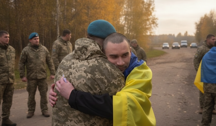 Возвращенные из российского плена украинцы