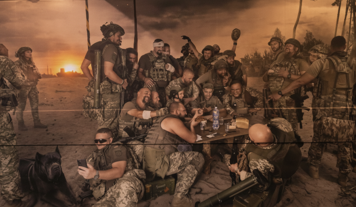 Emeric Louisse’s Photo 'From Afar, I Hear the Cossacks' Becomes Emblem of Ukraine’s 112th Territorial Defense Brigade