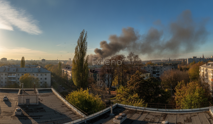 Атака безпілотників на завод