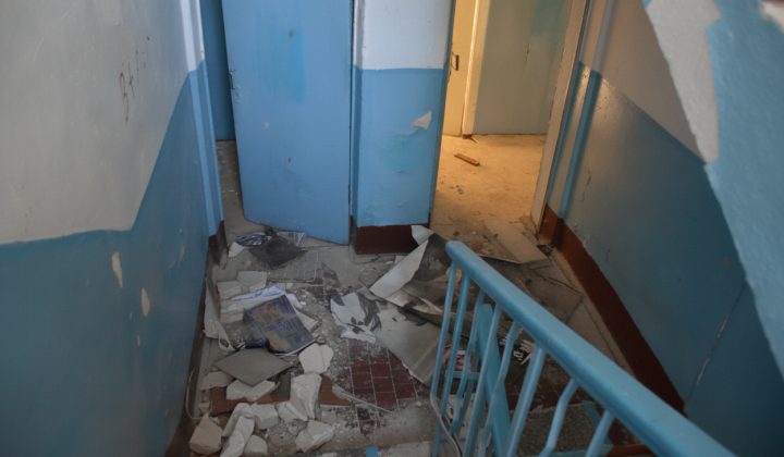 Odessa Dormitory to Be Converted into Housing for Displaced Persons with UN Funding Interior Work