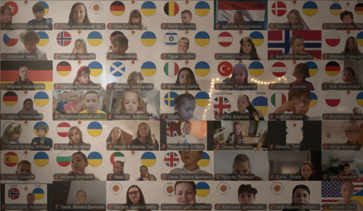 National Record Set as 115 Children from 30 Countries Recite Poems Celebrating the Ukrainian Language