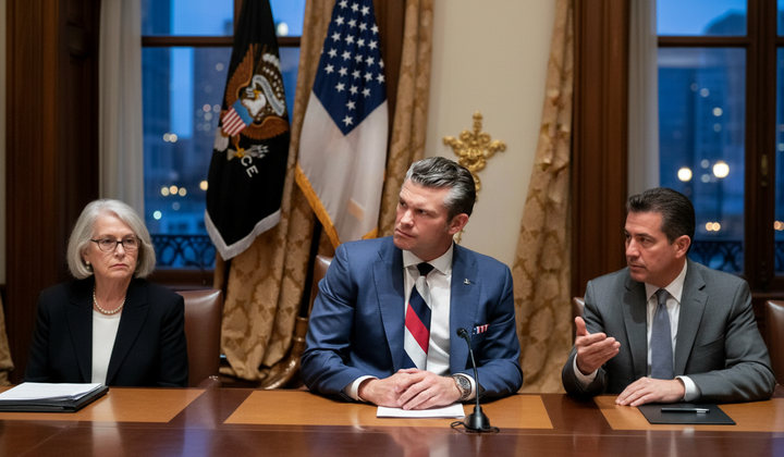 Міністр оборони США з краваткою
