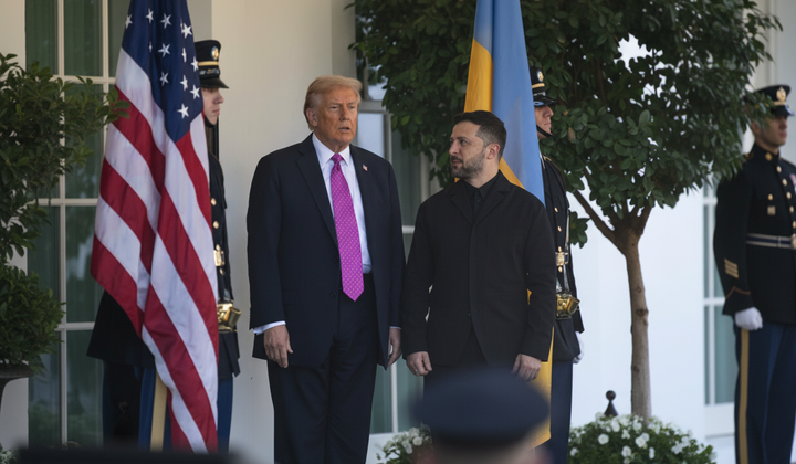 Трамп і Зеленський на переговорах