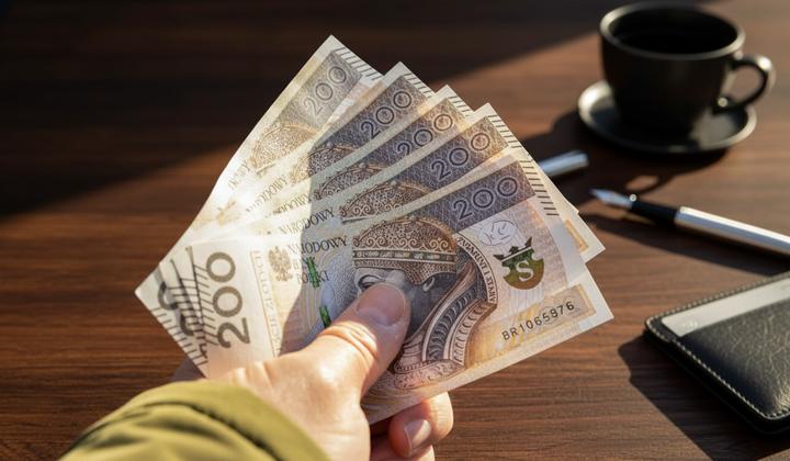 Bottles of alcohol and pension on the table