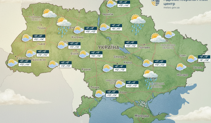 Погода напоминает о весне