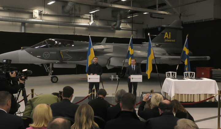 Gripen E fighters of the latest version