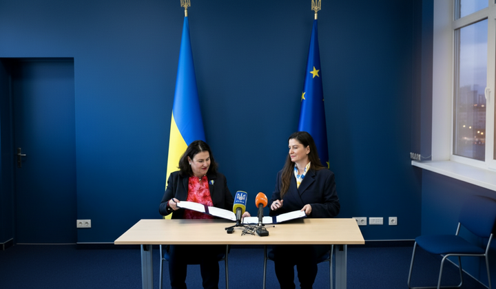 Люди на будівництві в Україні