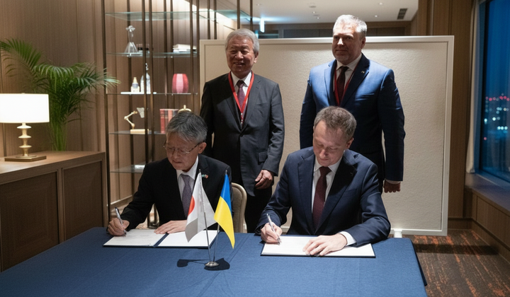 Підписання меморандуму між Україною та Японією