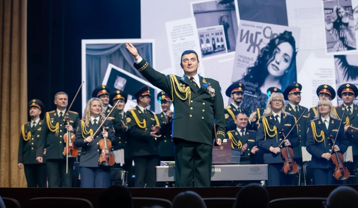 Фото умершего украинского военного дирижёра